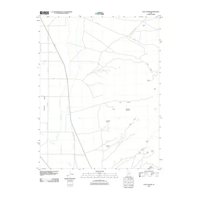 2010 Map of Cave Canyon, 2010 Print