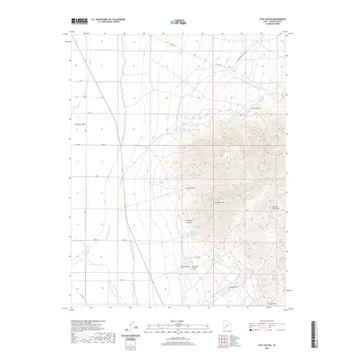 2020 Map of Cave Canyon, 2020 Print