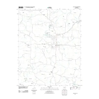 2011 Map of Cave City, 2011 Print