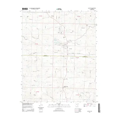 2014 Map of Cave City, 2014 Print