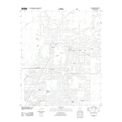 2011 Map of Cave Creek, 2011 Print