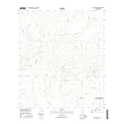 2016 Map of Cave Creek School, 2016 Print