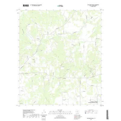 2019 Map of Cave Creek School, 2019 Print