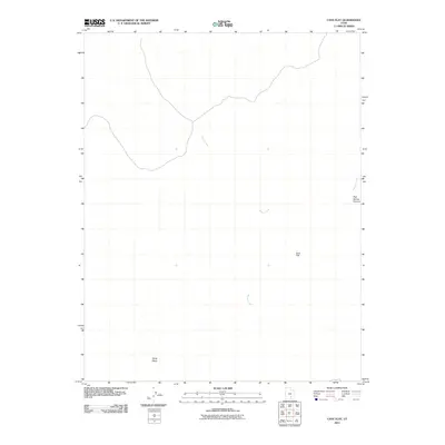 2011 Map of Cave Flat, 2011 Print