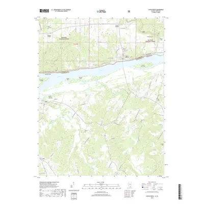 2018 Map of Cave-in-Rock, 2018 Print