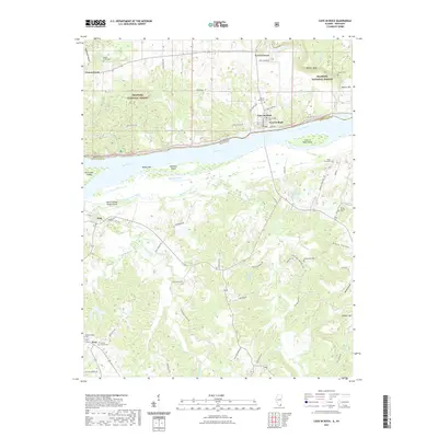 2021 Map of Cave-in-Rock, 2021 Print