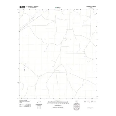 2010 Map of Cave Mesa NE, 2010 Print
