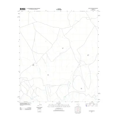2012 Map of Cave Mesa, 2012 Print