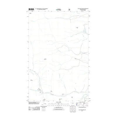 2011 Map of Cave Mountain, 2011 Print