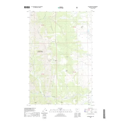 2020 Map of Cave Mountain, 2020 Print