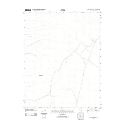 2012 Map of Cave Valley Well, 2012 Print
