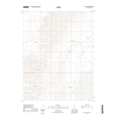 2018 Map of Cave Valley Well, 2018 Print