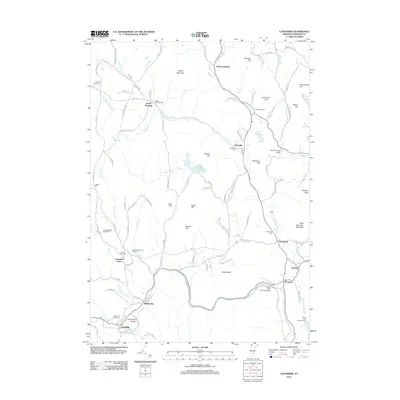 2012 Map of Cavendish, 2012 Print