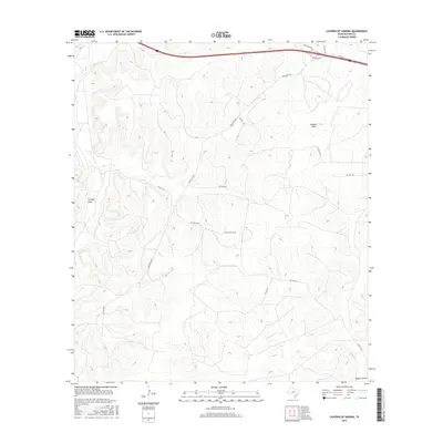 2016 Map of Caverns of Sonora, 2016 Print