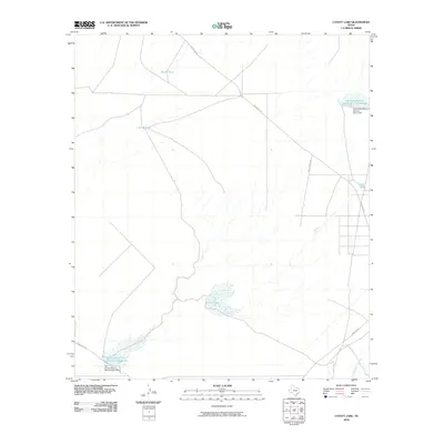 2010 Map of Cavett Lake, 2010 Print