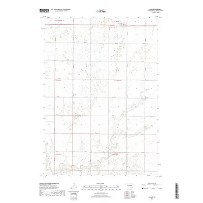 2017 Map of Cavour, 2017 Print