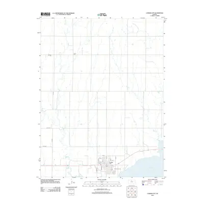 2012 Map of Cawker City, 2012 Print