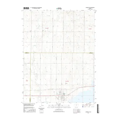2015 Map of Cawker City, 2015 Print