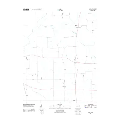 2013 Map of Cayce, 2013 Print