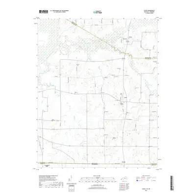 2019 Map of Cayce, 2019 Print