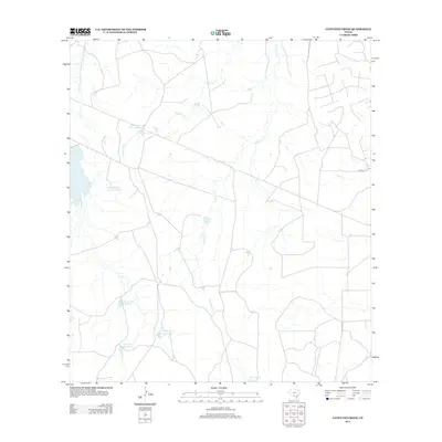 2012 Map of Cayetano Creek, 2012 Print