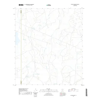 2019 Map of Cayetano Creek, 2019 Print