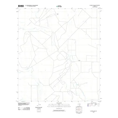 2010 Map of Cayman Lake, 2010 Print