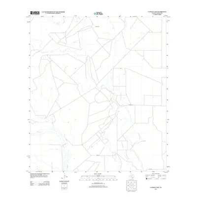 2012 Map of Cayman Lake, 2012 Print
