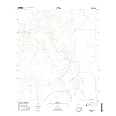 2016 Map of Cayman Lake, 2016 Print
