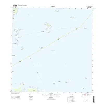 2013 Map of Cayo Icacos, 2013 Print