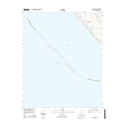 2015 Map of Cayucos OE W, 2015 Print