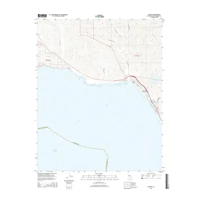 2015 Map of Cayucos, 2015 Print