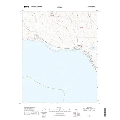 2018 Map of Cayucos, 2018 Print