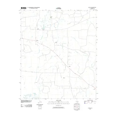 2010 Map of Cayuga, 2010 Print