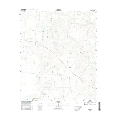 2016 Map of Cayuga, 2016 Print