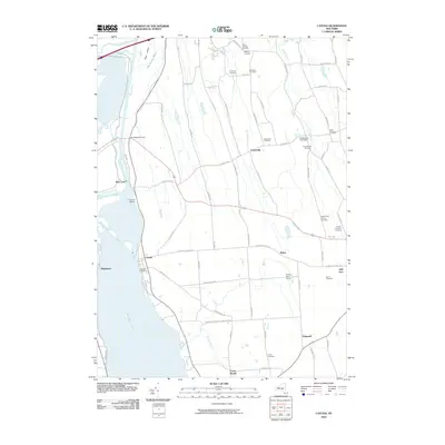 2010 Map of Cayuga, 2010 Print