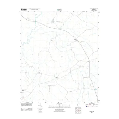 2012 Map of Cayuga, 2012 Print