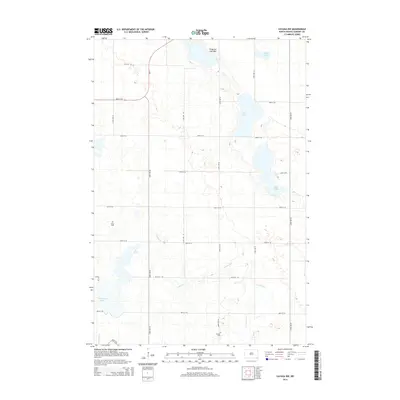 2014 Map of Cayuga NW, 2014 Print