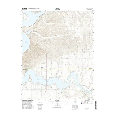 2016 Map of Cayuga, 2016 Print