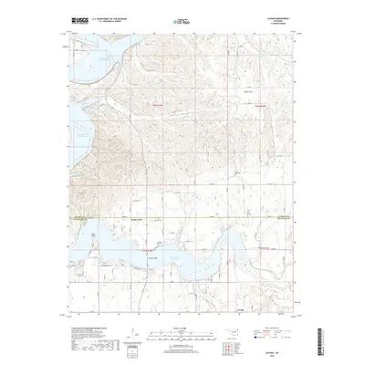 2018 Map of Cayuga, 2018 Print