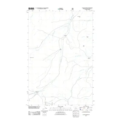 2011 Map of Cayuse Basin, 2011 Print