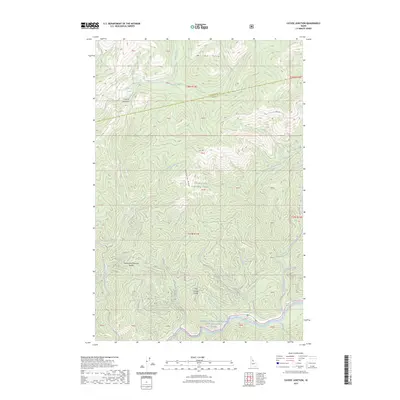 2023 Map of Cayuse Junction, 2023 Print
