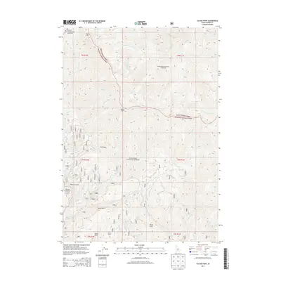 2013 Map of Cayuse Point, 2013 Print