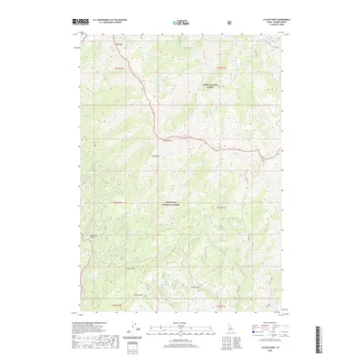 2020 Map of Cayuse Point, 2020 Print