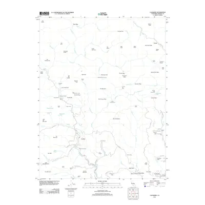 2012 Map of Cazadero, 2012 Print