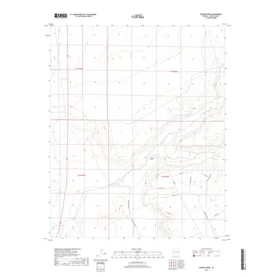 2018 Map of Ceadro Spring, 2018 Print