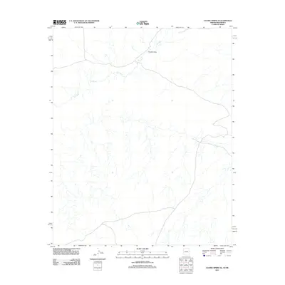 2011 Map of Ceadro Spring SE, 2011 Print