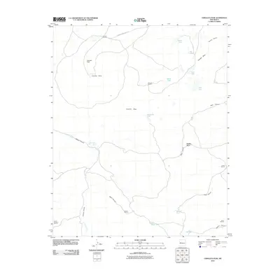 2010 Map of Cebollita Peak, 2010 Print