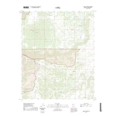 2023 Map of Cebollita Peak, 2023 Print