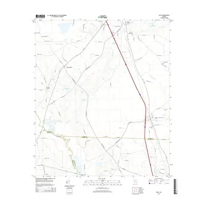 2014 Map of Cecil, 2014 Print